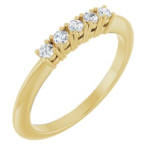 1/6 Ctw Lab-Grown Diamond Anniversary Band