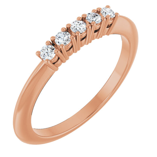 1/6 Ctw Lab-Grown Diamond Anniversary Band