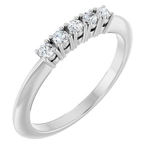 1/6 Ctw Lab-Grown Diamond Anniversary Band