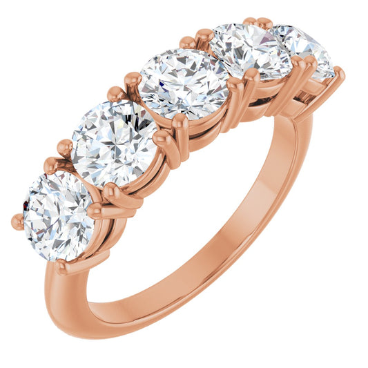 2 1/2 Ctw Lab-Grown Diamond Anniversary Band