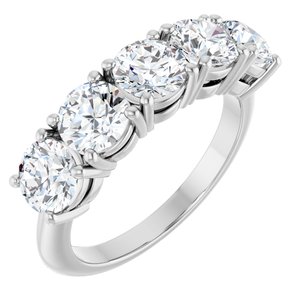 2 1/2 Ctw Lab-Grown Diamond Anniversary Band