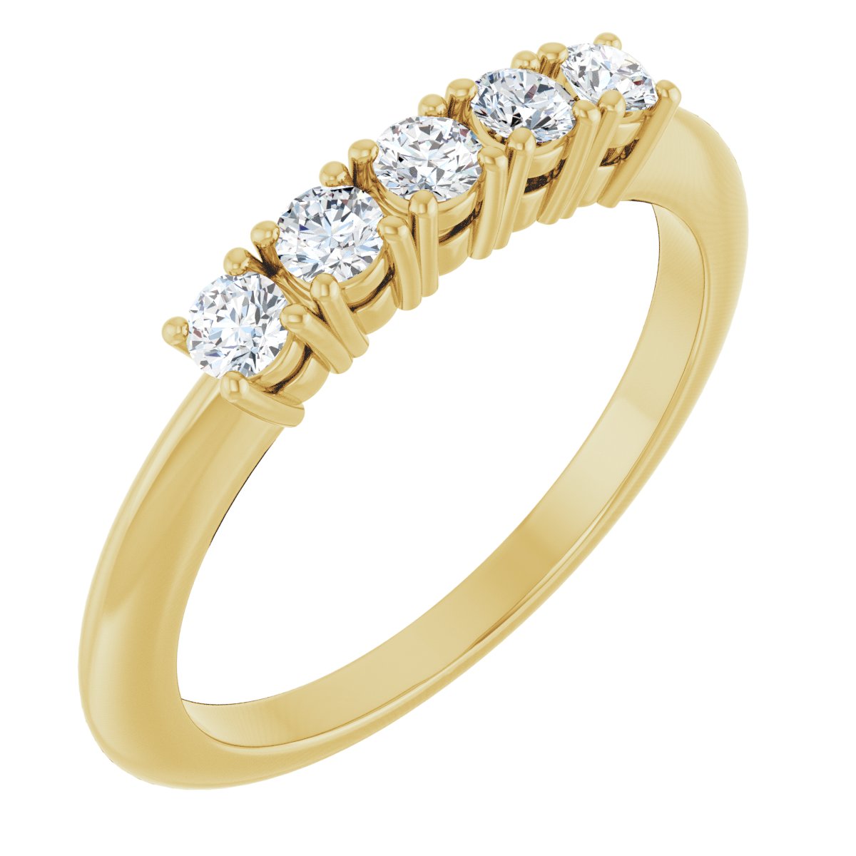 1/3 Ctw Lab-Grown Diamond Anniversary Band