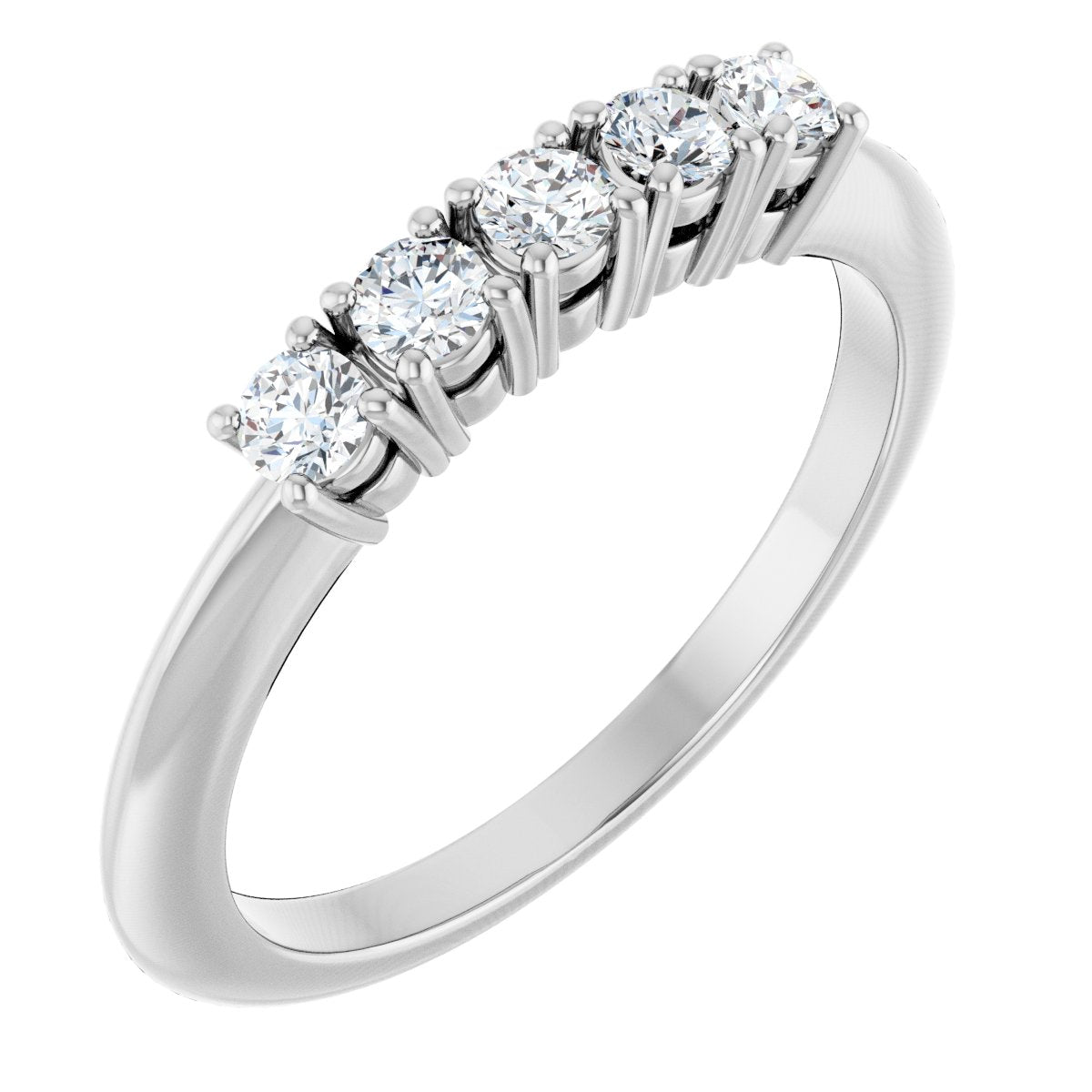 1/3 Ctw Lab-Grown Diamond Anniversary Band