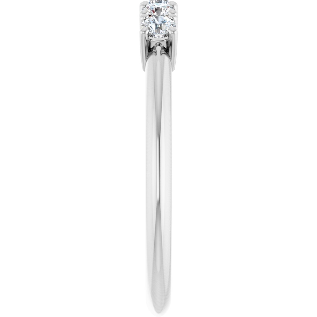 1/3 Ctw Lab-Grown Diamond Anniversary Band - White Gold - Lab Grown Diamond