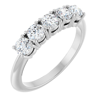 3/4 Ctw Lab-Grown Diamond Anniversary Band