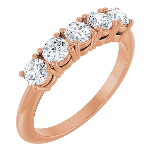 3/4 Ctw Lab-Grown Diamond Anniversary Band