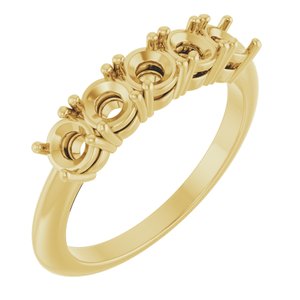 1 Ctw Lab-Grown Diamond Anniversary Band