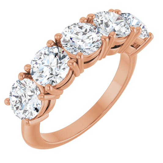 3 Ctw Lab-Grown Diamond Anniversary Band