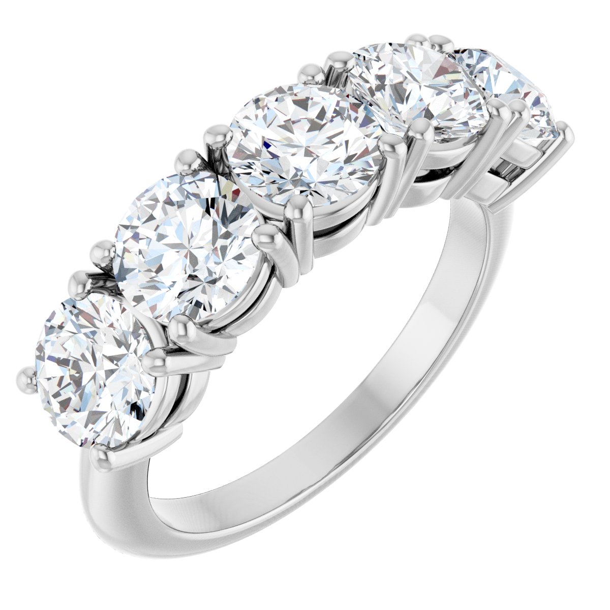 3 Ctw Lab-Grown Diamond Anniversary Band