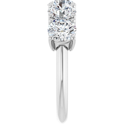 3 Ctw Lab-Grown Diamond Anniversary Band - White Gold - Lab Grown Diamond