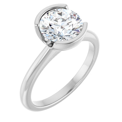2 Ctw Lab-Grown Diamond Engagement Ring