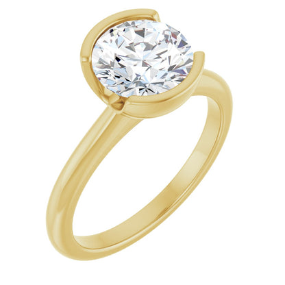 2 Ctw Lab-Grown Diamond Engagement Ring