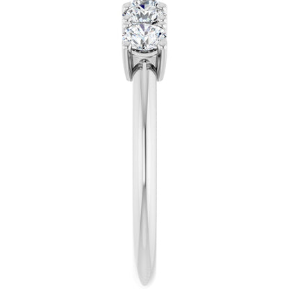 3/4 Ctw Lab-Grown Diamond Anniversary Band - White Gold - Lab Grown Diamond