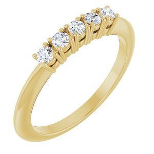 1/5 Ctw Lab-Grown Diamond Anniversary Band