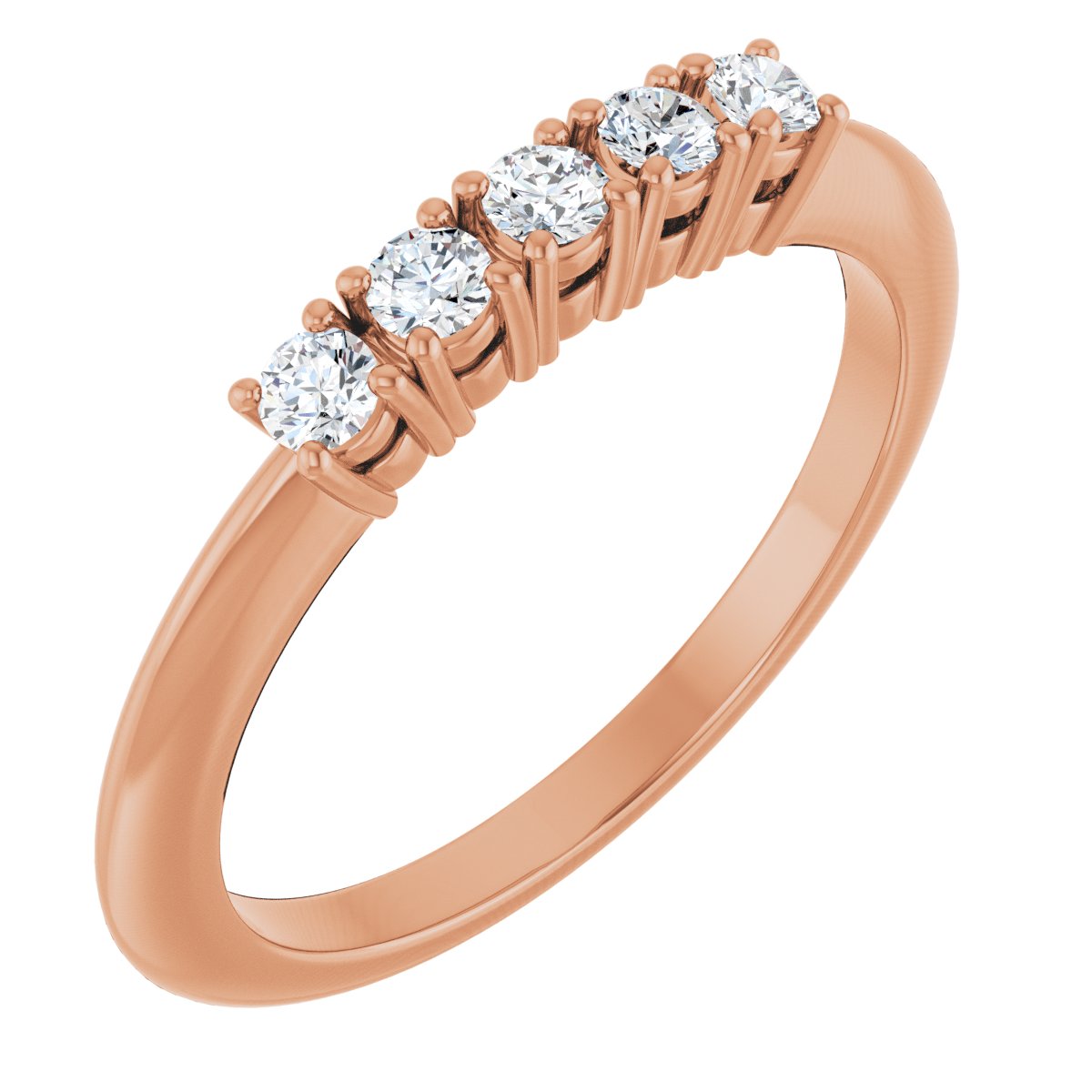1/5 Ctw Lab-Grown Diamond Anniversary Band