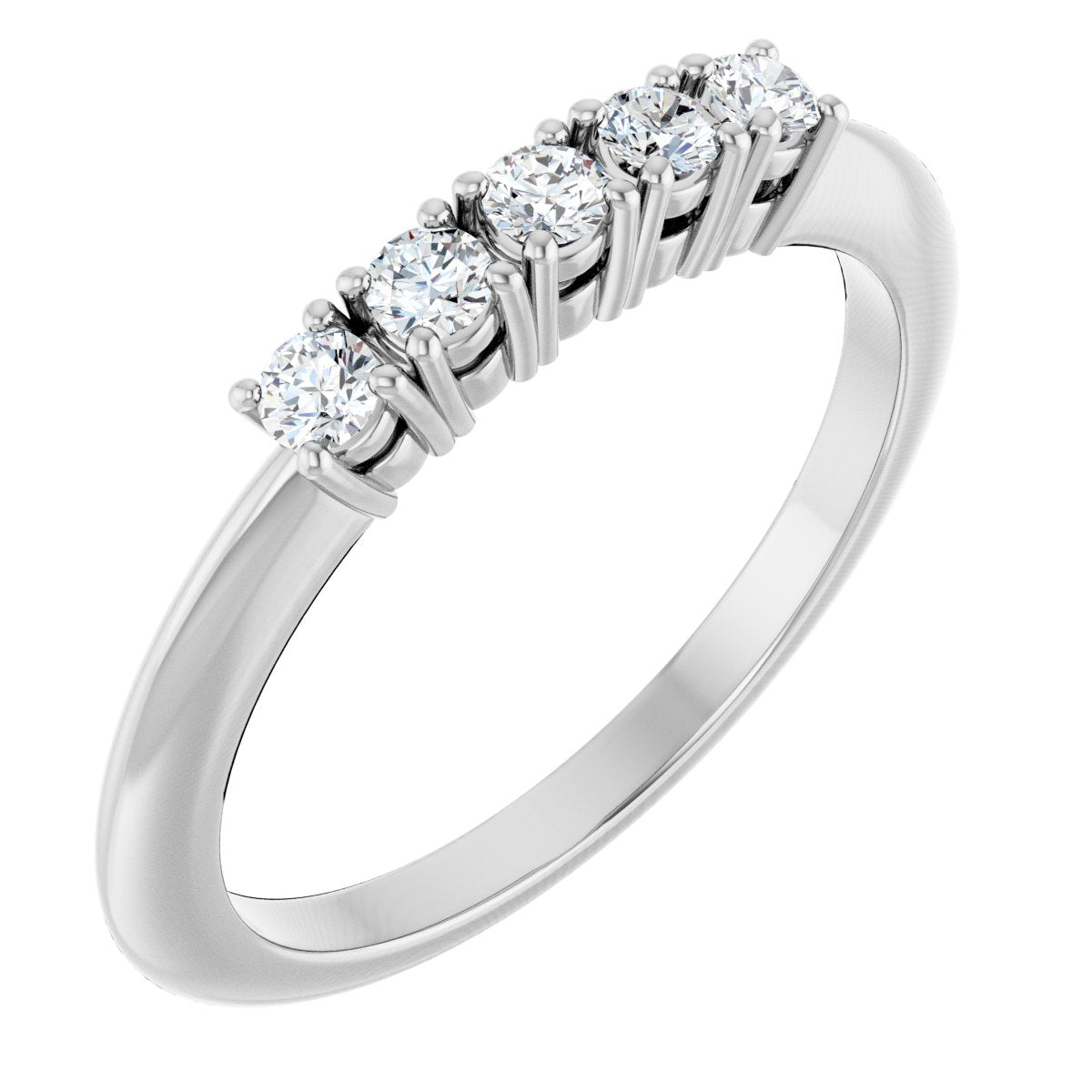 1/5 Ctw Lab-Grown Diamond Anniversary Band