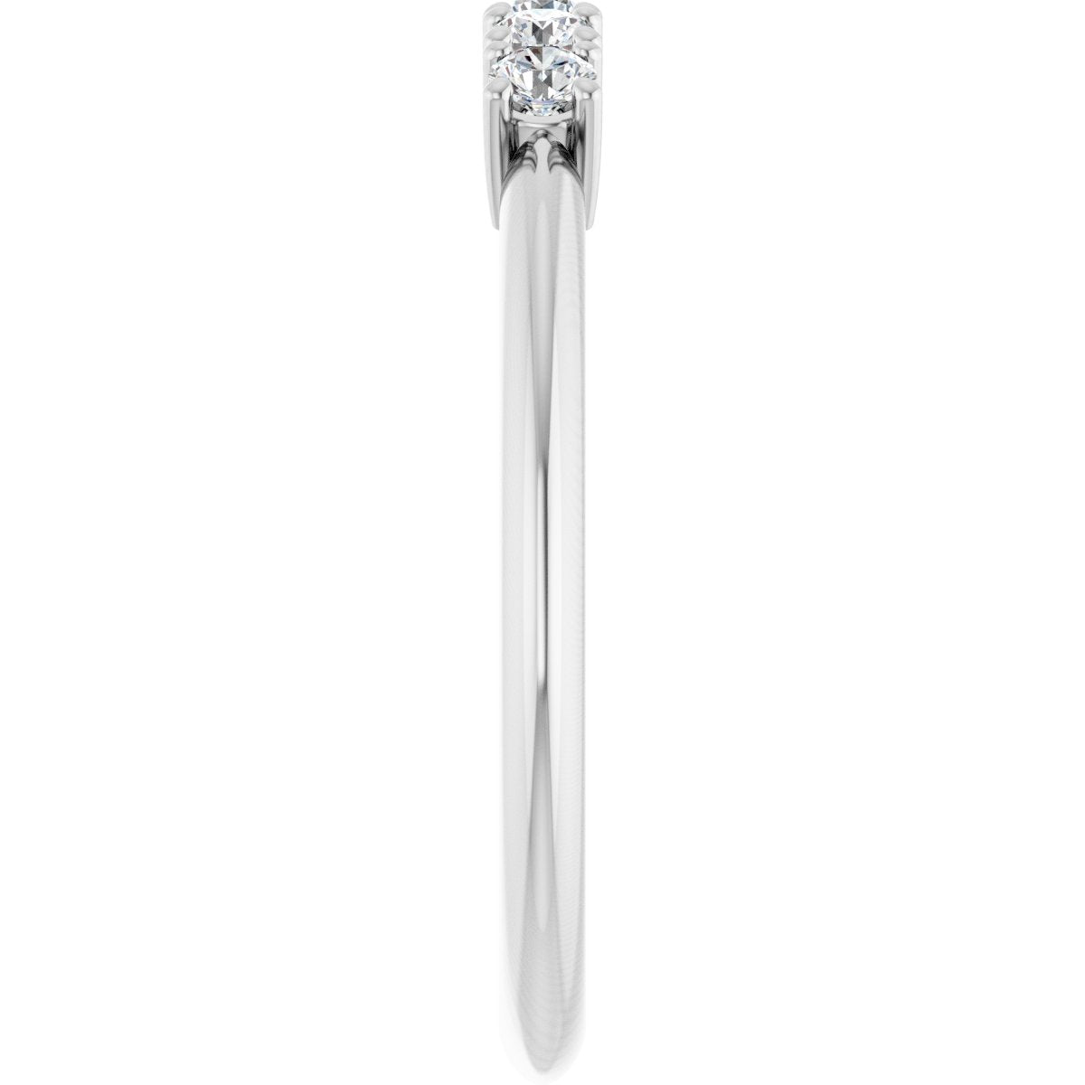 1/5 Ctw Lab-Grown Diamond Anniversary Band - White Gold - Lab Grown Diamond