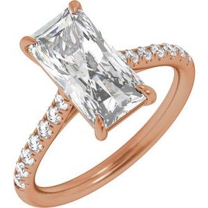 3 1/3 Ctw Lab-Grown Diamond Engagement Ring