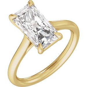 3 Ctw Radiant Lab-Grown Diamond Engagement Ring