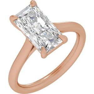 2 Ctw Radiant Lab-Grown Diamond Engagement Ring