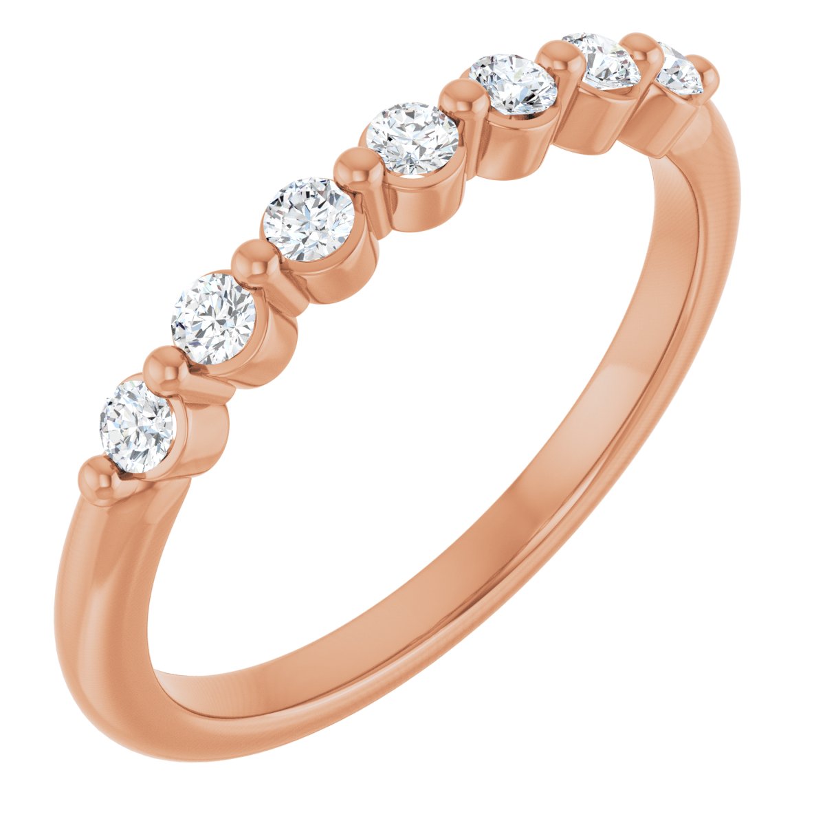 1/5 Ctw Lab-Grown Diamond Anniversary Band