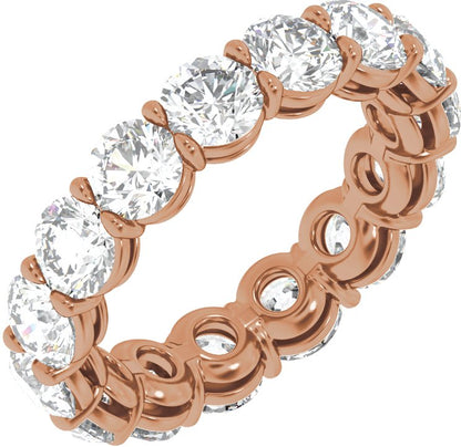 4 3/4 Ctw Lab-Grown Diamond Low Profile Eternity Band