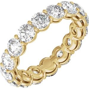 5 Ctw Lab-Grown Diamond Low Profile Eternity Band