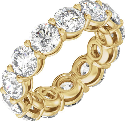 9 3/8 Ctw Lab-Grown Diamond Low Profile Eternity Band