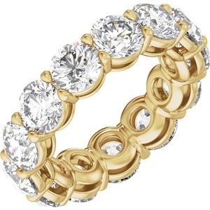 9 3/8 Ctw Lab-Grown Diamond Low Profile Eternity Band
