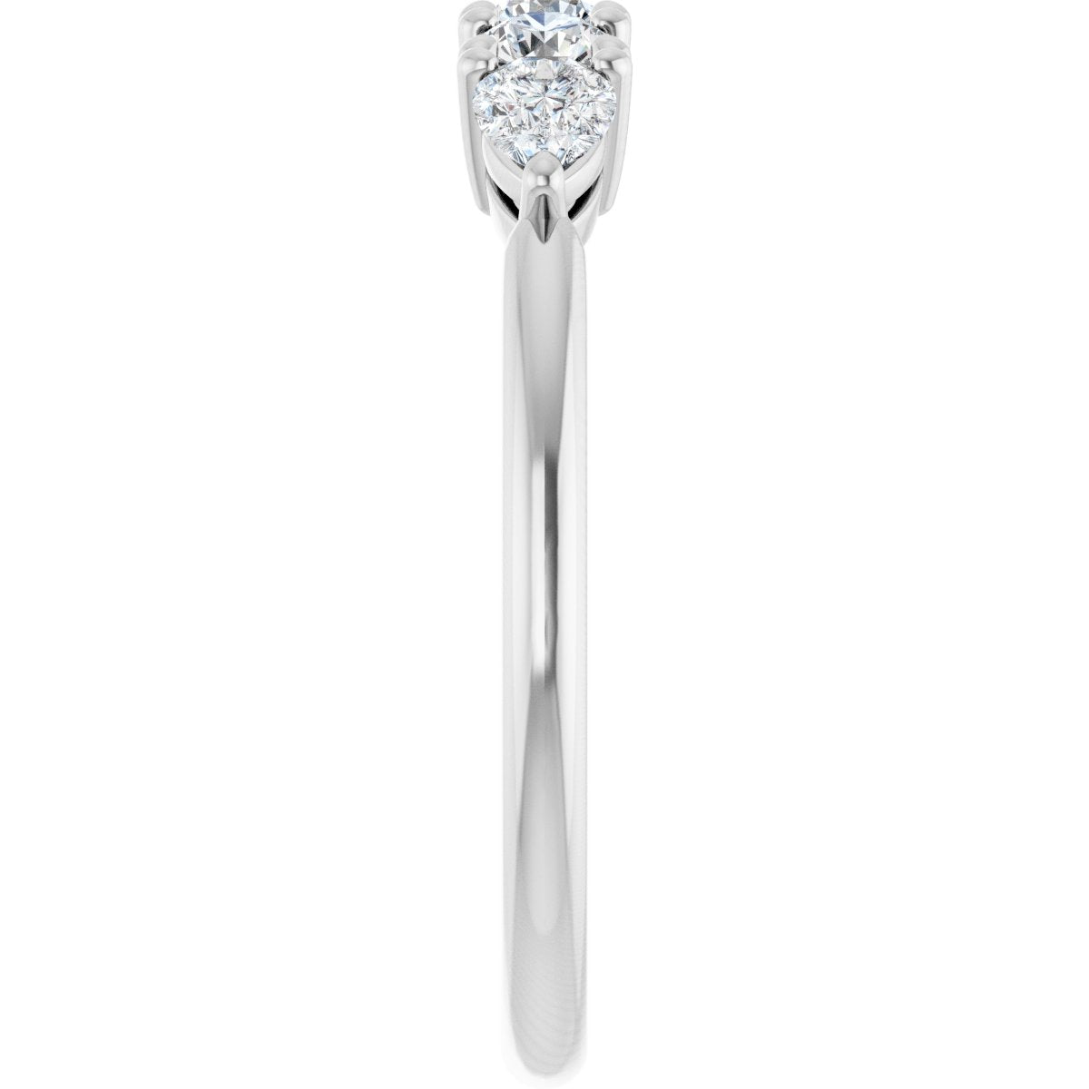 1/2 Ctw Lab-Grown Diamond Anniversary Band - White Gold - Lab Grown Diamond