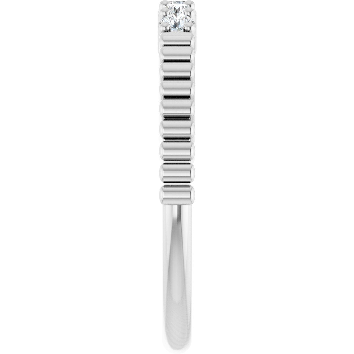 1/6 Ctw Lab-Grown Diamond Anniversary Band - White Gold - Lab Grown Diamond