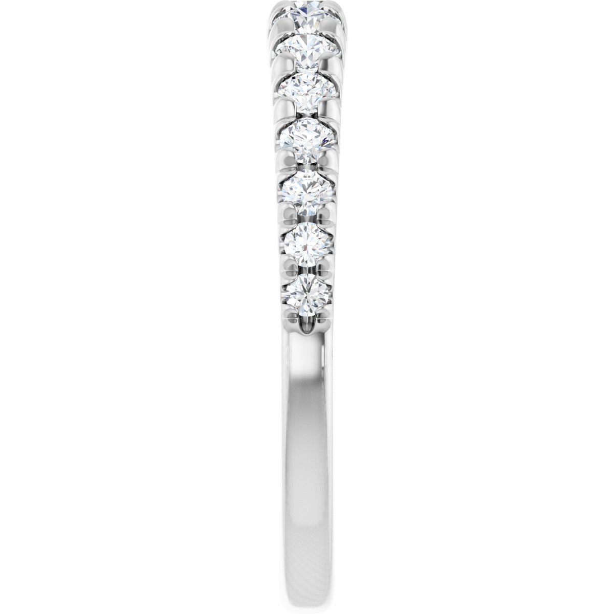 3/8 Ctw Lab-Grown Diamond Anniversary Band - White Gold - Lab Grown Diamond