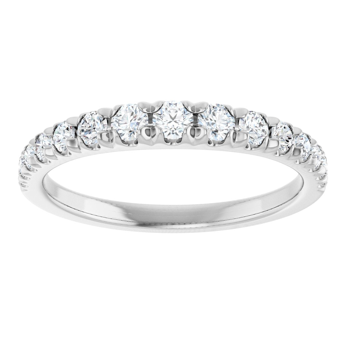 3/8 Ctw Lab-Grown Diamond Anniversary Band - White Gold - Lab Grown Diamond