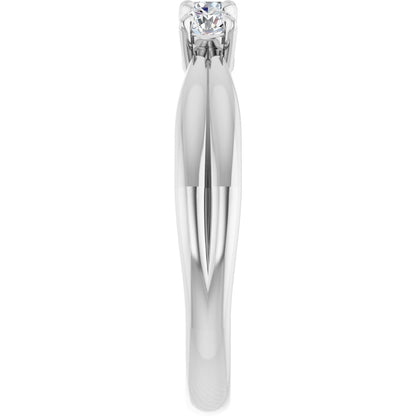 1/4 Ctw Lab-Grown Diamond Anniversary Band - White Gold - Lab Grown Diamond