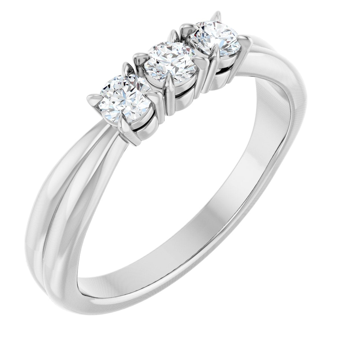 1/4 Ctw Lab-Grown Diamond Anniversary Band