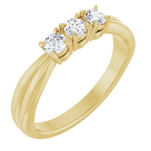 1/4 Ctw Lab-Grown Diamond Anniversary Band
