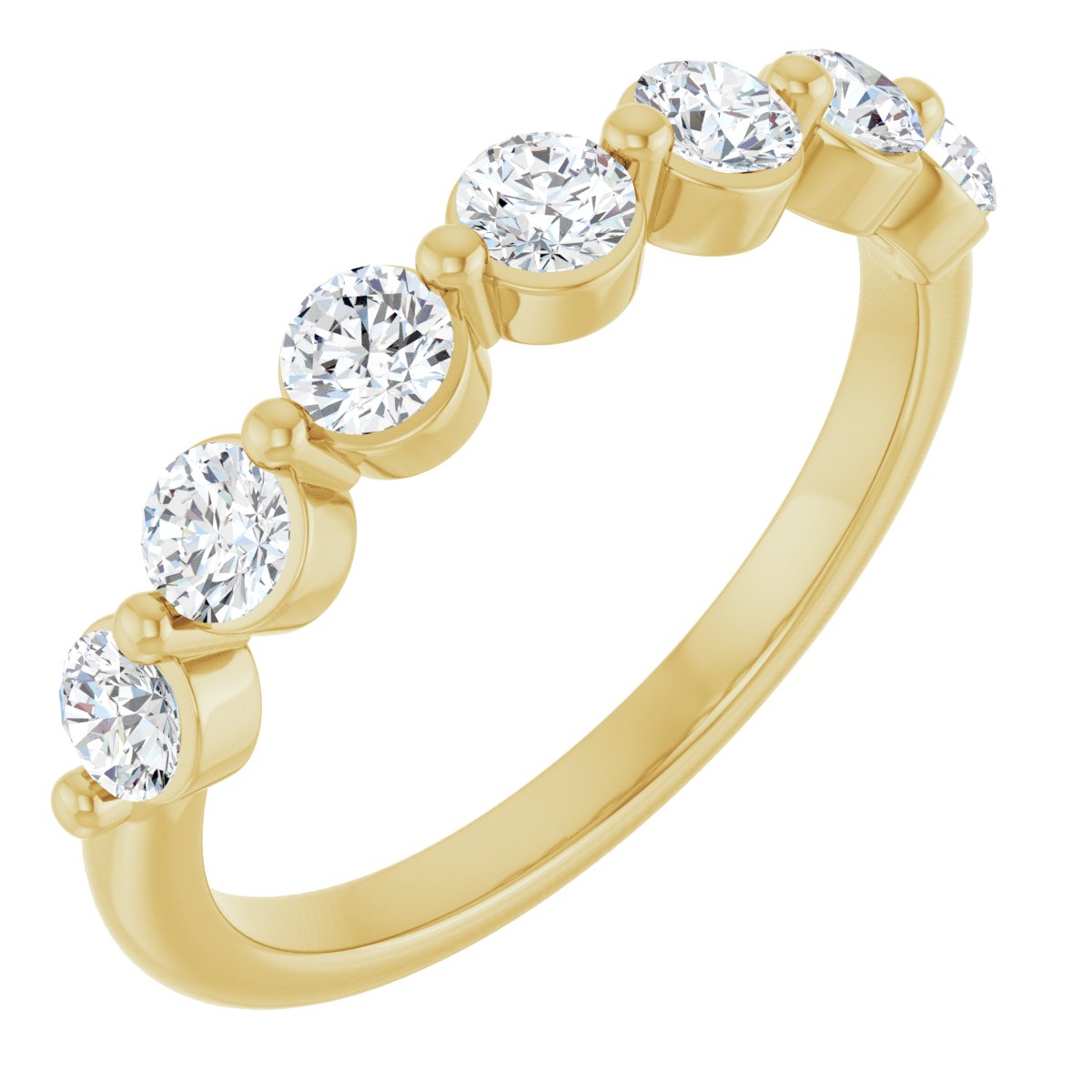5/8 Ctw Lab-Grown Diamond Anniversary Band