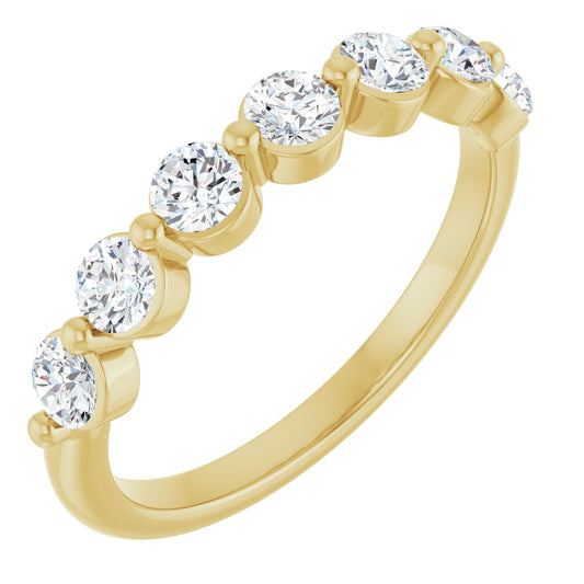 5/8 Ctw Lab-Grown Diamond Anniversary Band