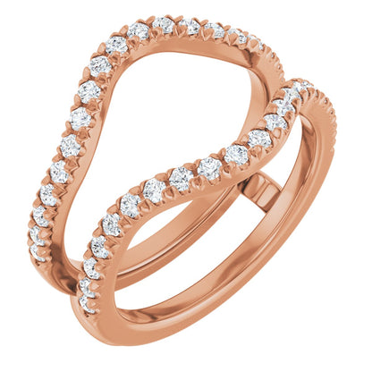 5/8 Ctw Lab-Grown Diamond Ring Guard