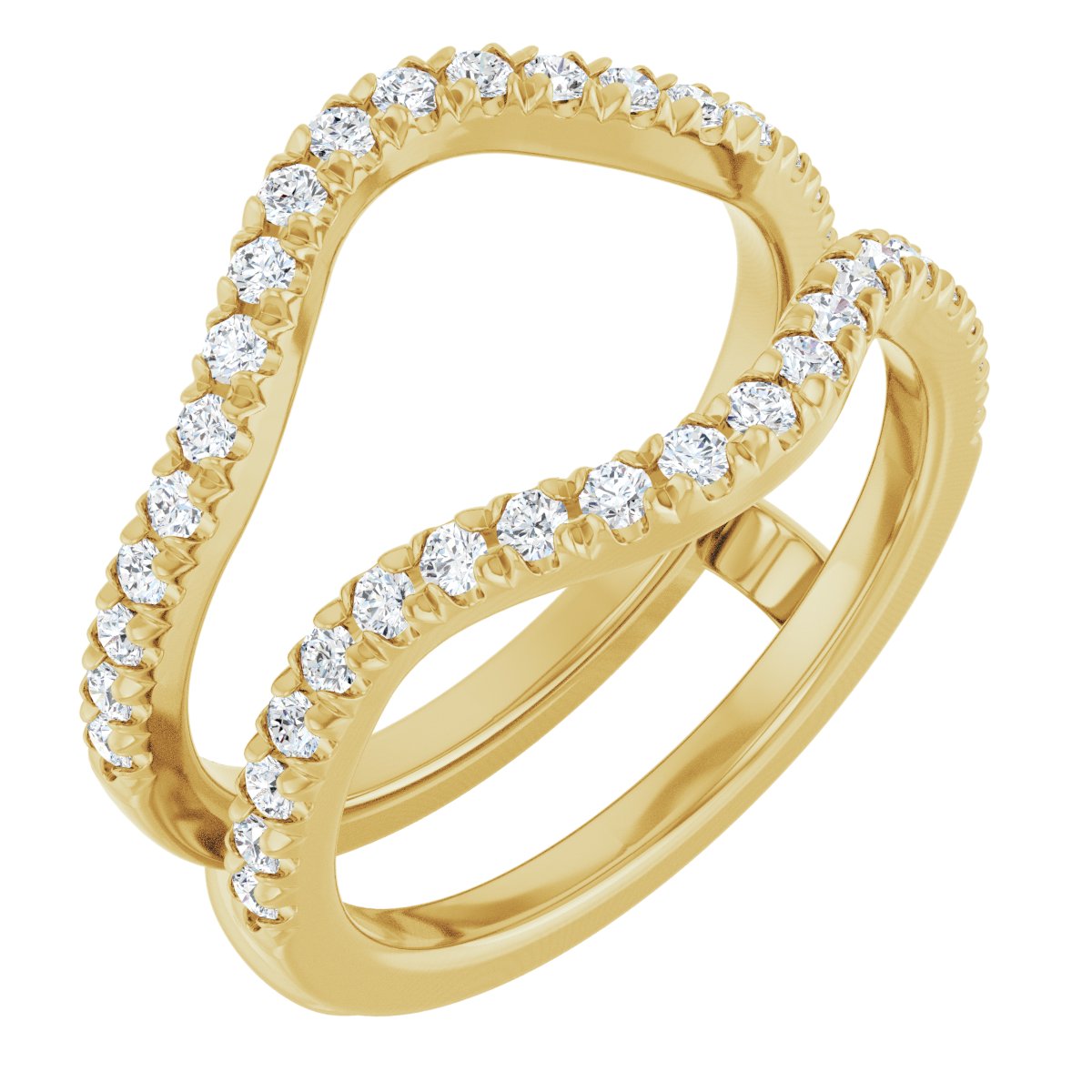 5/8 Ctw Lab-Grown Diamond Ring Guard