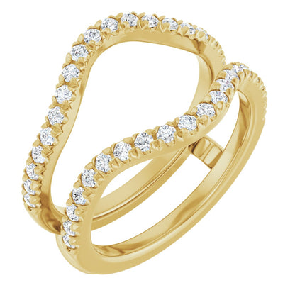 5/8 Ctw Lab-Grown Diamond Ring Guard