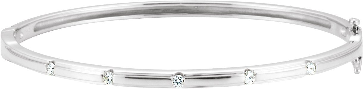 1/4 Ctw Lab Grown Diamond Bracelet - Rose Gold - Lab Grown Diamond