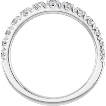 3/4 Ctw Lab-Grown Diamond Anniversary Band - White Gold - Lab Grown Diamond
