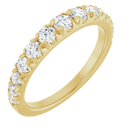 3/4 Ctw Lab-Grown Diamond Anniversary Band