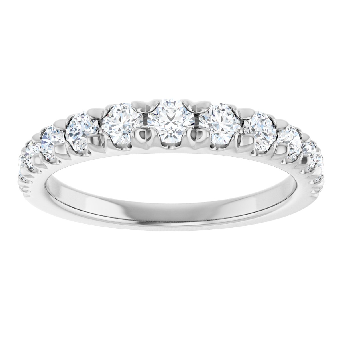3/4 Ctw Lab-Grown Diamond Anniversary Band - White Gold - Lab Grown Diamond