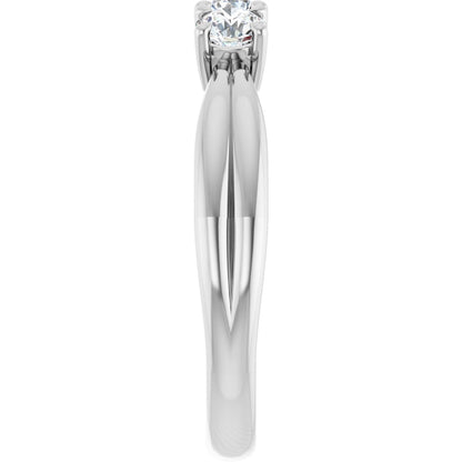 1/2 Ctw Lab-Grown Diamond Anniversary Band - White Gold - Lab Grown Diamond