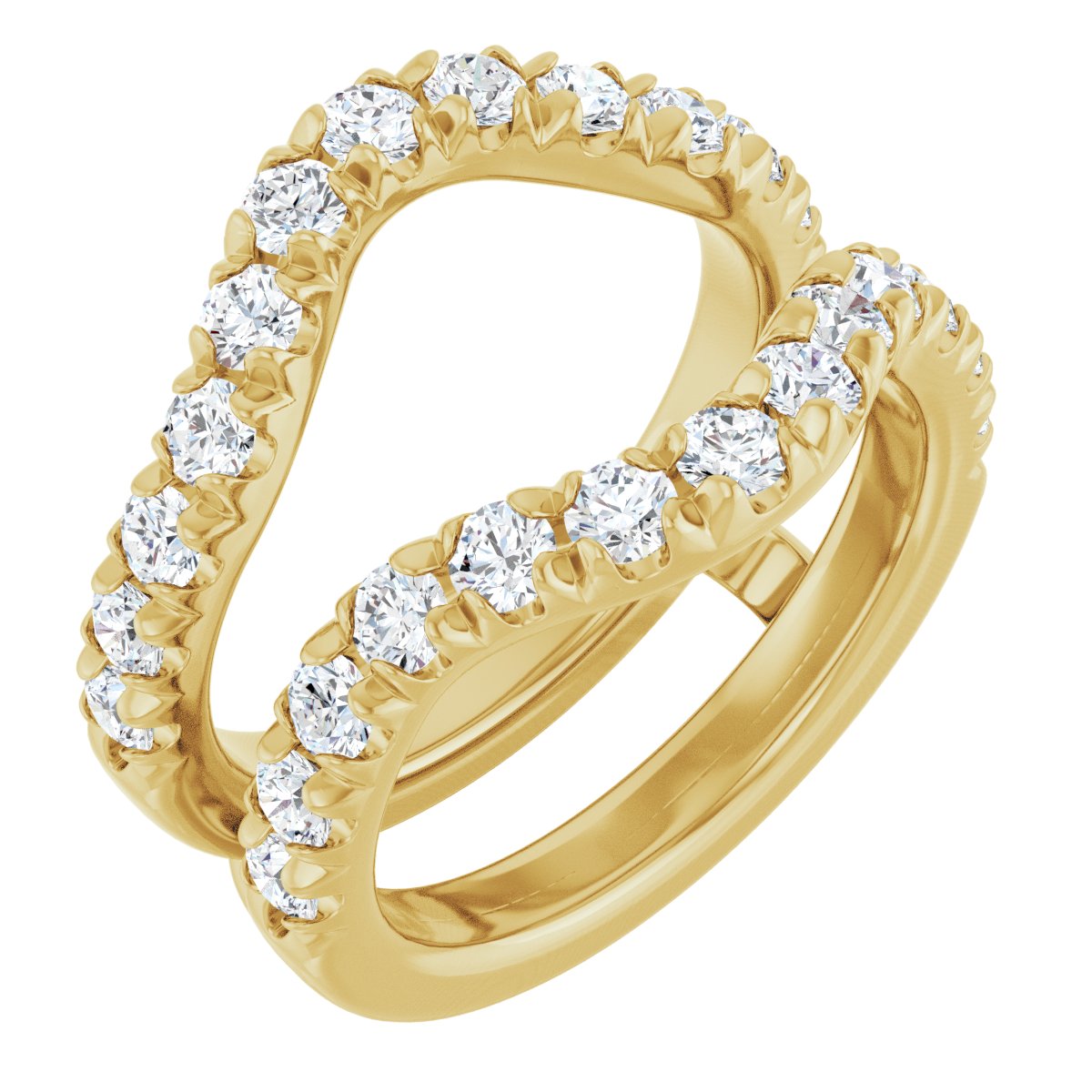 1 1/2 Ctw Lab-Grown Diamond Ring Guard