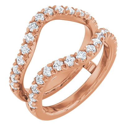 7/8 Ctw Lab-Grown Diamond Ring Guard