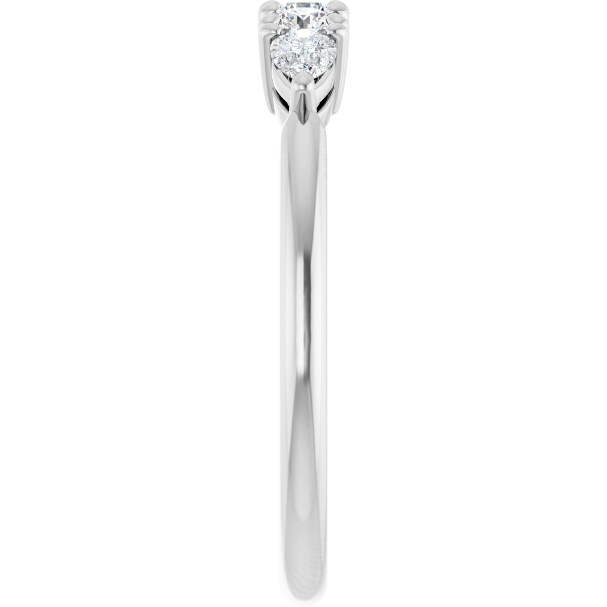 3/8 Ctw Lab-Grown Diamond Anniversary Band - White Gold - Lab Grown Diamond