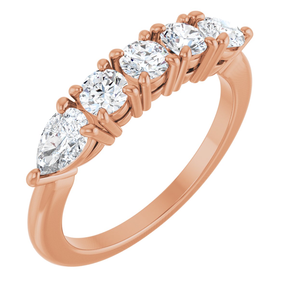 1 Ctw Lab-Grown Diamond Anniversary Band